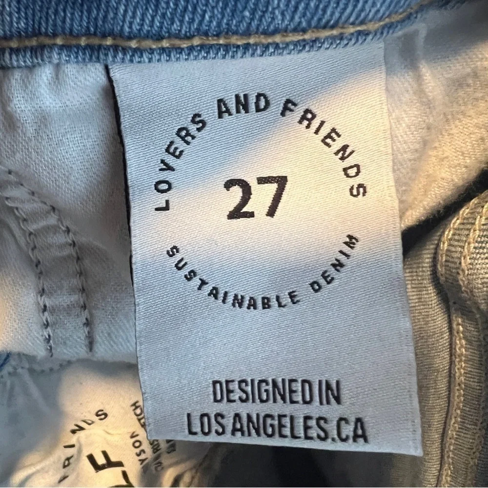 Lovers + Friends Greyson Ultra High Rise Slim Boot Jeans